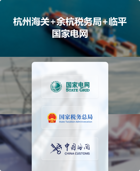 杭州海关+余杭税务局+临平国家电网
