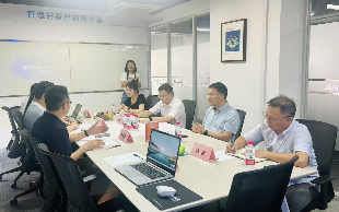 杭州市机关事务管理局领导莅临我公司参观指导